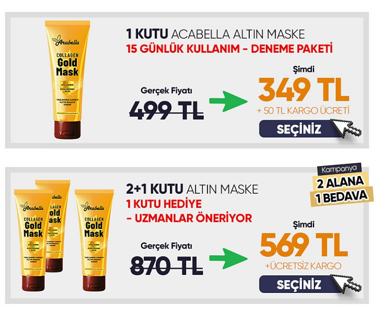 Collagen Gold Mask Resmi Satış Sitesi